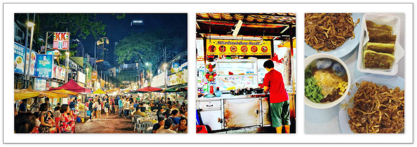 亞羅街，整條街都飄著香味，這就是馬來西亞的美食天堂｜馬來西亞WiFi上網分享器租借