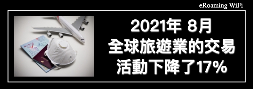 2021年 8月，全球旅遊業的交易活動下降了17%